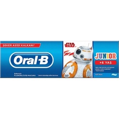 Зубная паста Junior Disney Star Wars с мягкой мятой, 75 мл, Oral-B