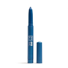 Макияж Веганский The 24H Eye Stick 848 Голубой Водостойкий кремовый карандаш для теней для век Высокопигментированные Быстросохнущие Матовые Мерцающие Металлические Без жестокости, 3Ina