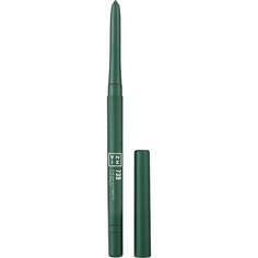 Makeup Vegan The 24H Автоматический карандаш для глаз 739 Зеленый Стойкая водостойкая подводка для глаз, 3Ina