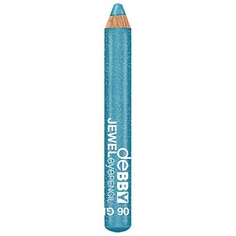 Mega 06 Бирюзовый блестящий карандаш для глаз Косметический продукт, Debby