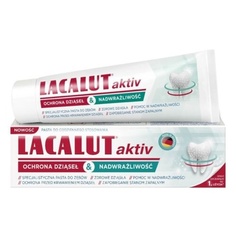 Зубная паста Lacalut Activ для защиты десен и чувствительности 75 мл, Zdrovit