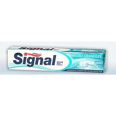 Зубная паста с микрогранулами, Signal Сигнал