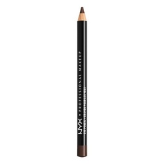 Тонкий карандаш для глаз Черный Коричневый, Nyx Professional Makeup