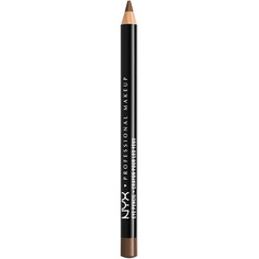 Тонкий карандаш для глаз среднего коричневого цвета, Nyx Cosmetics