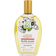 So&apos;Bio Etic Pure 100% органическое аргановое масло 50 мл, So Bio Etic