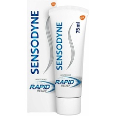 Зубная паста Rapid Relief отбеливающая для чувствительных зубов 75мл, Sensodyne