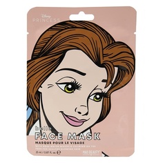 Disney Belle Увлажняющая и успокаивающая тканевая маска 30 г, Mad Beauty