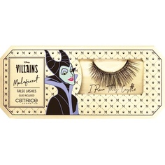 Disney Villains Maleficent False Lashes № 010 для объема Black Vegan, Catrice