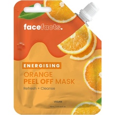 Энергичная маска-пленка с апельсином и цитрусовыми, очищающая и увлажняющая, 60 мл, Face Facts