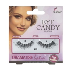 Eye Candy Strip Lash 009 Накладные ресницы Dramatize 30G, Invogue