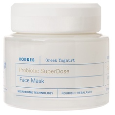 Маска для лица с пробиотиком из греческого йогурта, дерматологически протестирована, 100 мл, Korres