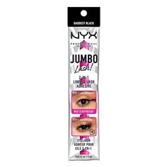 Водостойкая подводка и клей для накладных ресниц Jumbo Lash, Nyx Professional Makeup