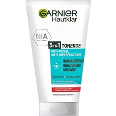 Hautklar 3 в 1 Очищение лица для загрязненной кожи с салициловой кислотой и глиной 150мл, Garnier