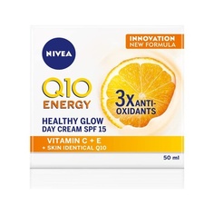 Дневной крем Q10 Energy Healthy Glow Spf15 50 мл, Nivea