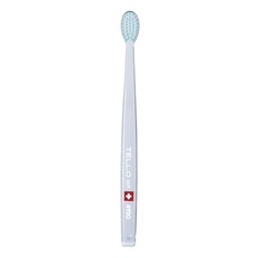 4920 Мягкая швейцарская зубная щетка для взрослых с эргономичной ручкой, 1 шт., Tello