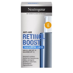 Дневной крем Retinol Boost Spf 15 50 мл - увлажняющий крем с экстрактом ретинола мирта и гиалуроновой кислотой - эффективный крем для лица для более молодой и здоровой кожи, Neutrogena