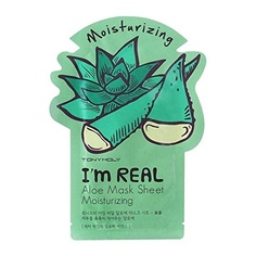 Увлажняющая тканевая маска с алоэ I Am Real, Tonymoly