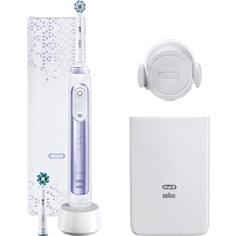 Электрическая зубная щетка Braun Power Genius 10200 Вт, фиолетовая, Oral-B