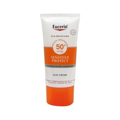 Солнцезащитный крем Sensitive Protect Spf50+ 50 мл, Eucerin