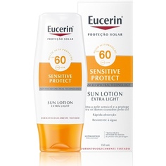 Лосьон для защиты от солнца Sensitive Protect Extra Light Spf50 150 мл, Eucerin