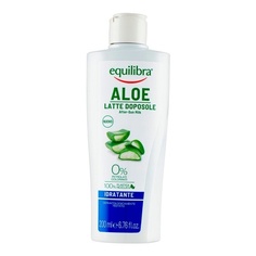 Solari Aloe After Sun Milk Увлажняющее морковное масло с витамином Е 200 мл, Equilibra