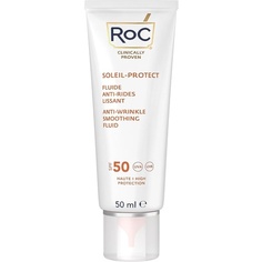 Soleil Protect Anti Wrinkle Smoothing Fluid Spf 50 Крем для лица 50 мл, Roc