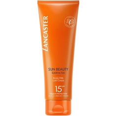 Молочко для тела Sun Beauty Sublime Tan Spf15, 8,4 унции, Lancaster