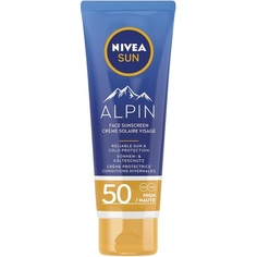 Солнцезащитный крем для лица Sun Alpin Spf 50 50 мл, Nivea