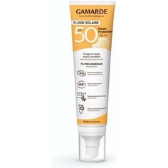 Солнцезащитный флюид высокой защиты Spf50 Organic 100 мл, Gamarde