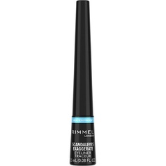 Жидкая подводка для глаз Exaggerate, черная, 2,5 мл, Rimmel