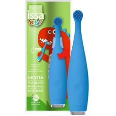 Зубная щетка Issa Baby Gentle Sonic для детей от 0 до 4 лет Bubble Blue Dino, Foreo