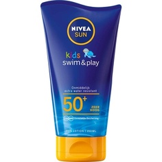 Sun Kids Swim &amp; Play Солнцезащитный крем Spf 50+, 150 мл, Nivea