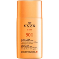 Sun Light Солнцезащитный флюид Spf50 50 мл, Nuxe