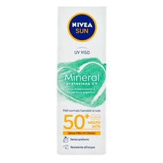 Солнцезащитный минеральный крем для лица Fp50+ 50 мл, Nivea