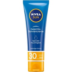 Солнцезащитный крем для лица «Защита и уход» с SPF 30, 50 мл, Nivea