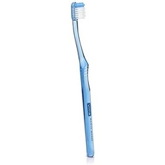 Ручная зубная щетка среднего размера с перерабатываемой ручкой для ежедневного использования — случайный цвет, Vitis