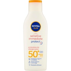 Солнцезащитный крем для немедленной защиты Sun Sensitive Fp50+, флакон 200 мл, Nivea