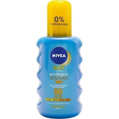 Солнечное молочко-спрей Spf50 200мл, Nivea