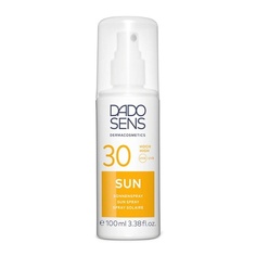 Солнцезащитный спрей Spf 30 100 мл для чувствительной и склонной к аллергии кожи, Dado Sens