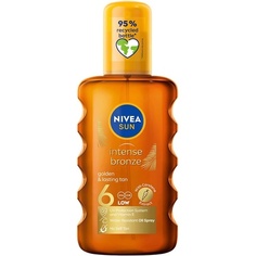 Sun Spray Масло для загара Spf 200мл, Nivea