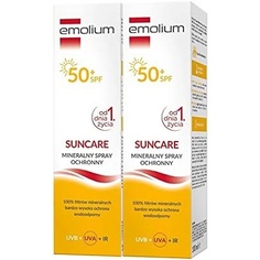 Минеральный защитный спрей Suncare Spf50+ 100 мл для детей и взрослых, Emolium Эмолиум