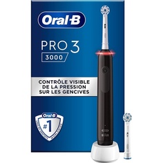 Электрическая зубная щетка Oral-B Pro 3 3000, черная, Oral B