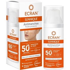 Sunnique Солнцезащитный крем для лица Spf50+ 50 мл, Ecran