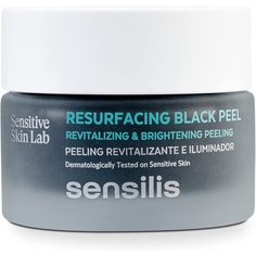 Sensilis Resurfacing Black Peel Оживляющий и бодрящий пилинг для сухой, смешанной и жирной кожи 50мл, Dermofarm