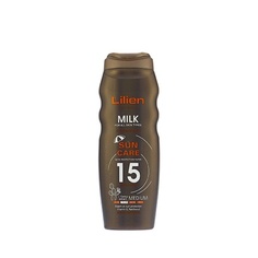 Солнцезащитное молочко SPF 15 200мл, Lilien