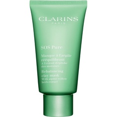 Sos Pure Clay Маска для лица Пилинг и очищение 75мл, Clarins