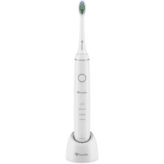 Компактная электрическая зубная щетка Sonicbrush с 35 000 вибраций в минуту и 4 режимами чистки, Truelife