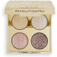 Палитра кристаллов шампанского Ultimate Eye Quad, Revolution Pro