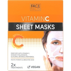 Тканевая маска с витамином С, Face Facts