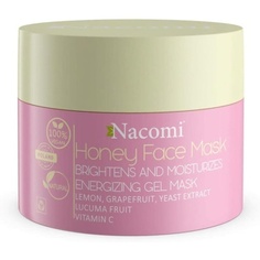 Веганская медовая маска для лица, осветляющая и увлажняющая, 50 мл, Nacomi